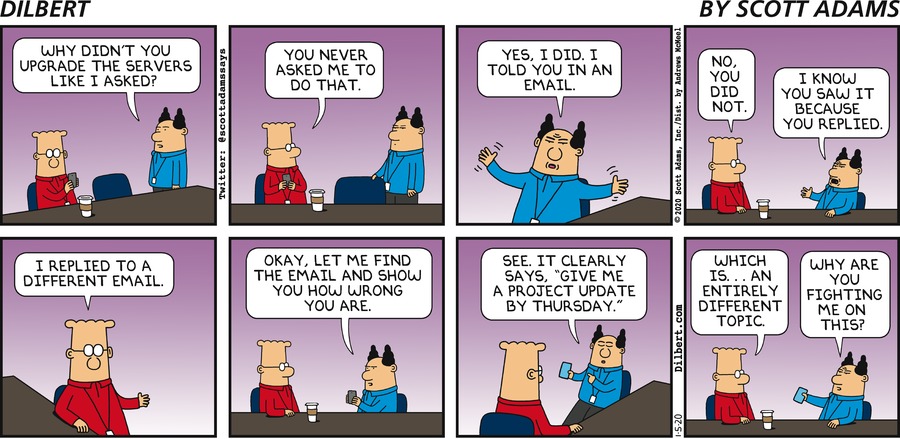 Dilbert Cartoon